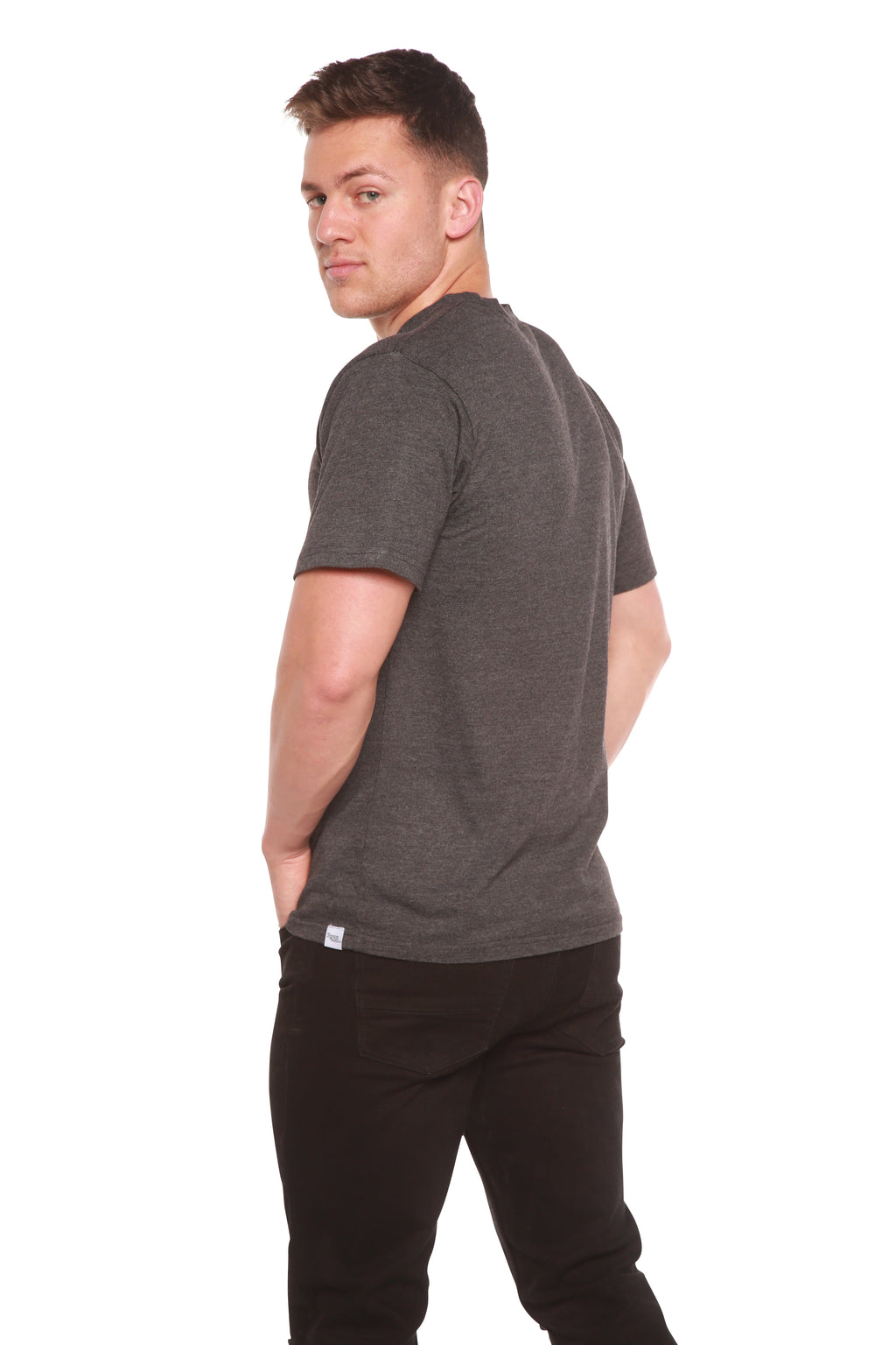 Clearance Men's Bamboo Short Sleeve T-Shirt - Classic Cut - product view 6