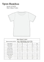 The Original Men's Bamboo Viscose/Organic Cotton Short Sleeve T-Shirt - Classic Cut