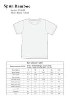Clearance Men's Bamboo Short Sleeve T-Shirt - Classic Cut - product view 16