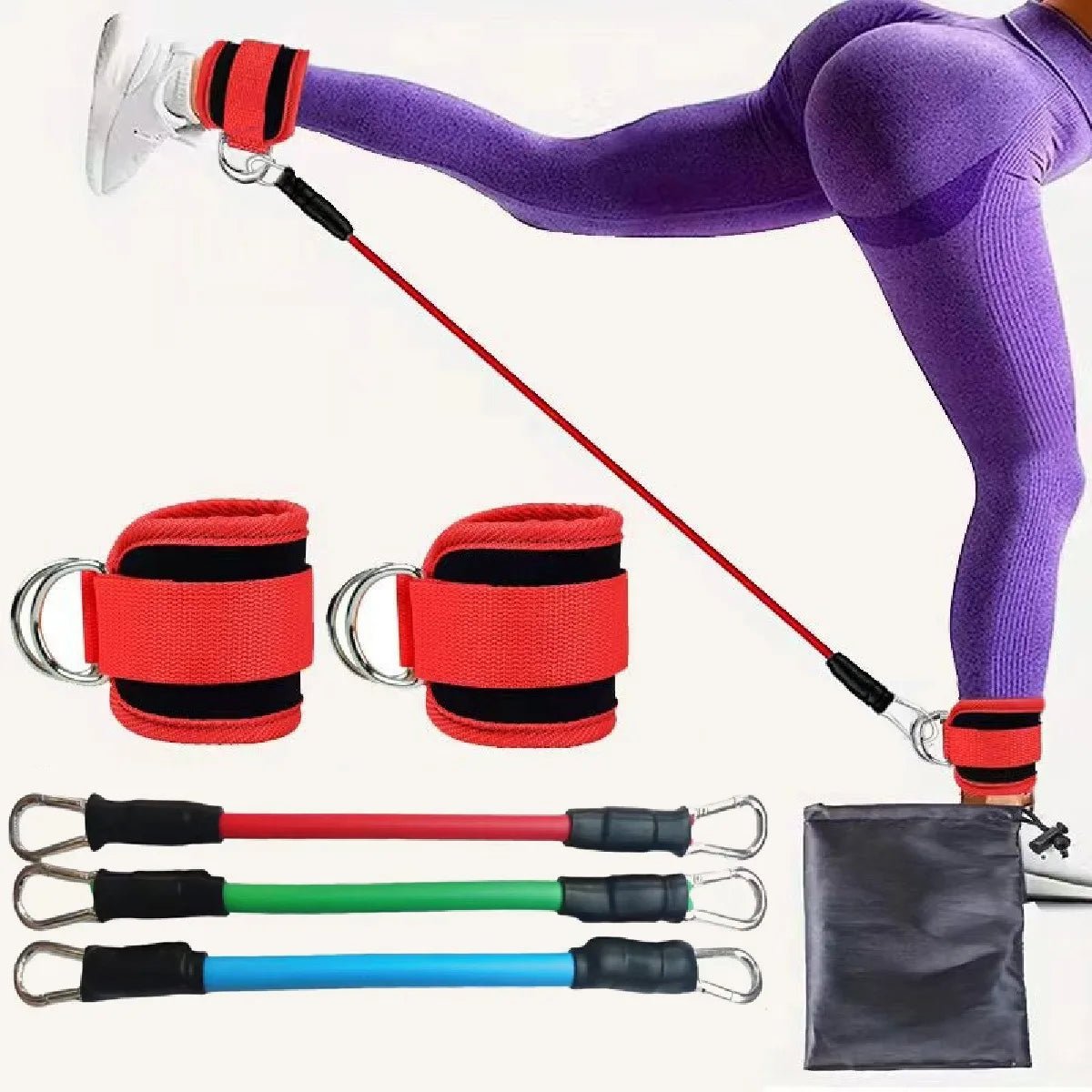 TPE Resistance Bands Ankle Straps Fitness Booty Band Squat Glute Workout Yoga Gym Equipment Guard Leg Strength Safety ExtensionsEstaliosFitEstaliosFit184448138;2026057;1778180209b7Das