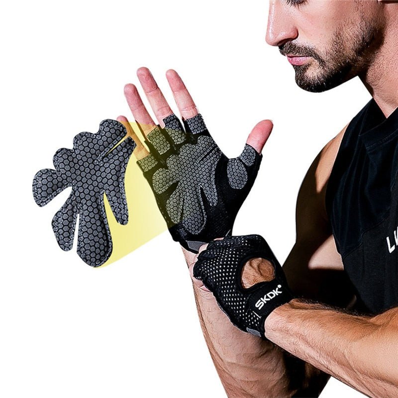 Training Gloves with Wrist Support — Full Palm Protection.