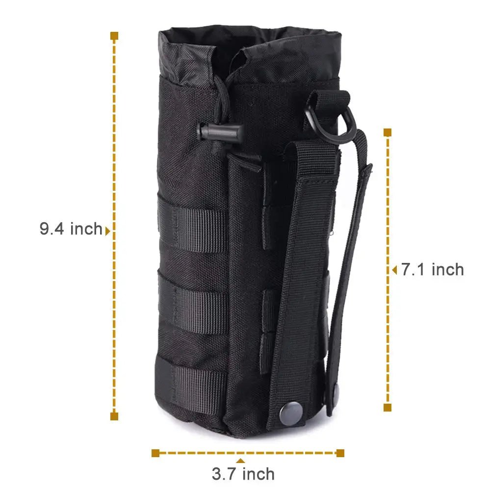 Travel Sports Mesh Water Bottles Pouch Bag, Tactical Drawstring Molle Water Bottle Holder Tactical Hydration Carrier PouchesEstaliosFitEstaliosFit183652160;20260421;1776809360LnpeT