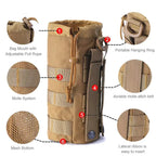 Travel Sports Mesh Water Bottles Pouch Bag, Tactical Drawstring Molle Water Bottle Holder Tactical Hydration Carrier PouchesEstaliosFitEstaliosFit183652437;20260421;1776809389jvPCI