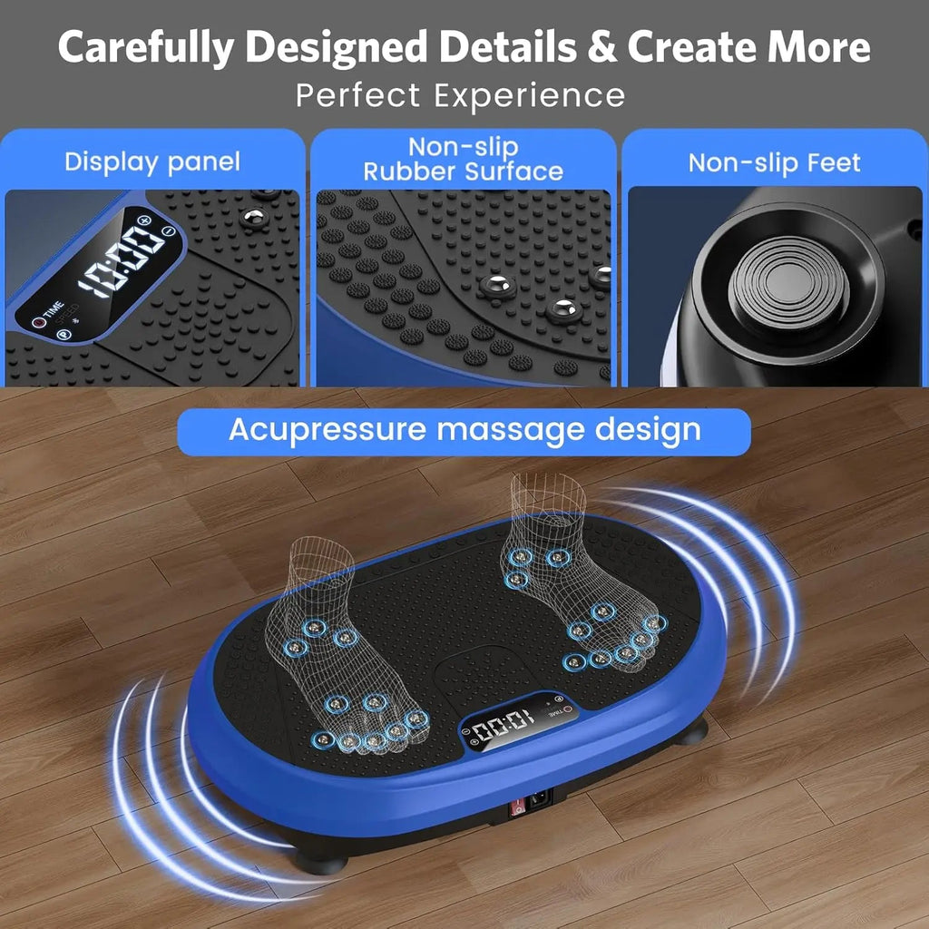 Vibrating Fitness Platform For Lymphatic Drainage, Full Body Shaker Workout Equipment, BluetooEstaliosFitEstaliosFit184448026;2026057;1778180097GZgmo