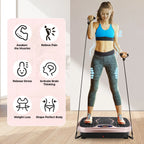 Vibration Plate Exercise Machine – With Resistance Bands
