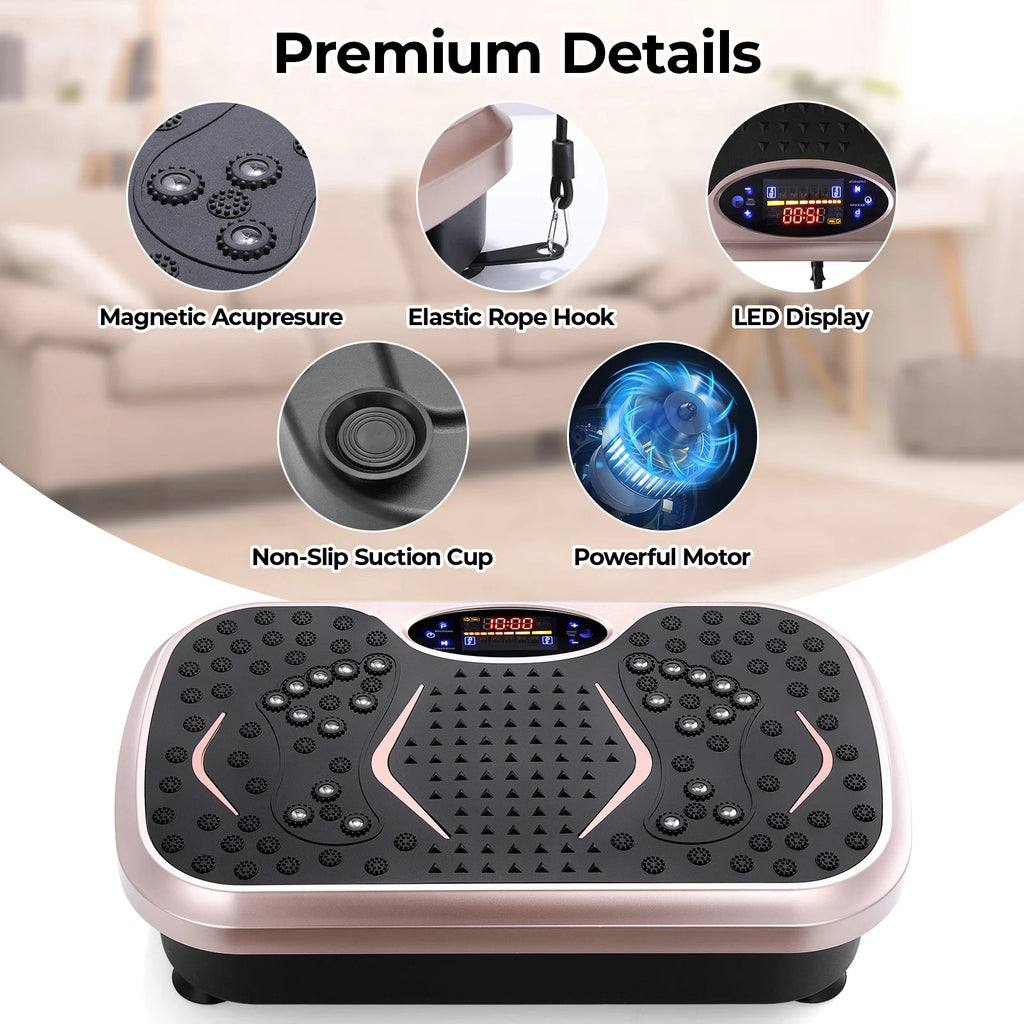 Vibration Plate Exercise Machine with Resistance BandsEstaliosFitEstaliosFit184447866;2026057;1778179968xhimR