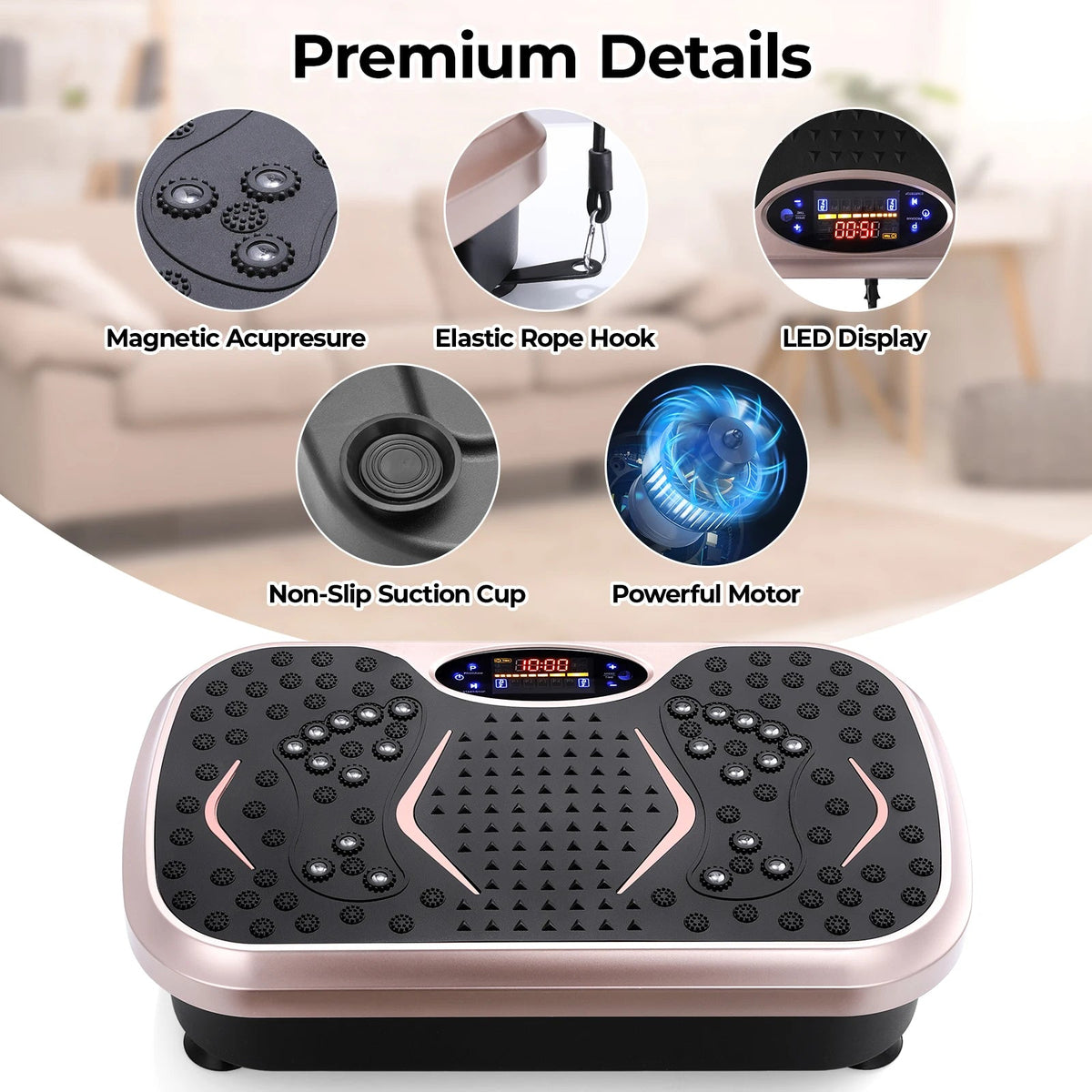 Vibration Plate Exercise Machine with Resistance BandsEstaliosFitEstaliosFit184447866;2026057;1778179968xhimR