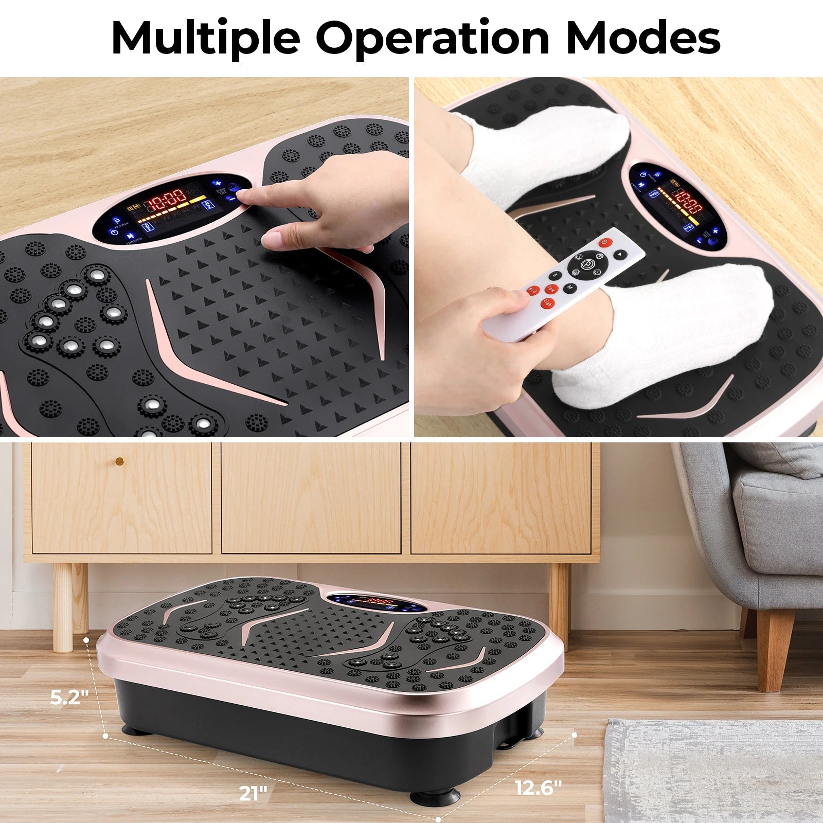 Vibration Plate Exercise Machine with Resistance BandsEstaliosFitEstaliosFit184447866;2026057;1778179968xhimR