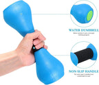 Water Dumbbells Aquatic Exercise Pool Fitness Equipment Blue Foam Water Aerobic Exercise Fitness Equipment.