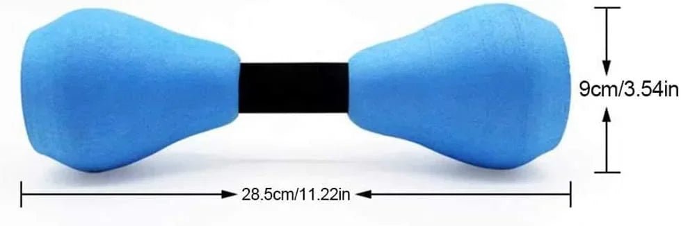 Water Dumbbells Aquatic Exercise Pool Fitness Equipment Blue Foam Water Aerobic Exercise Fitness Equipment.