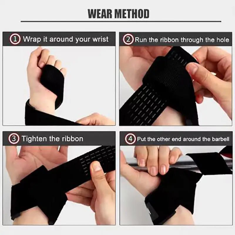 Weight Lifting Wrist Straps Bodybuilding Hand Grip Wrap Gym Workout Dumbbell Crossfit Fitness Equipment Exercise Training ToolEstaliosFitEstaliosFit184448165;2026057;1778180232ACmDB