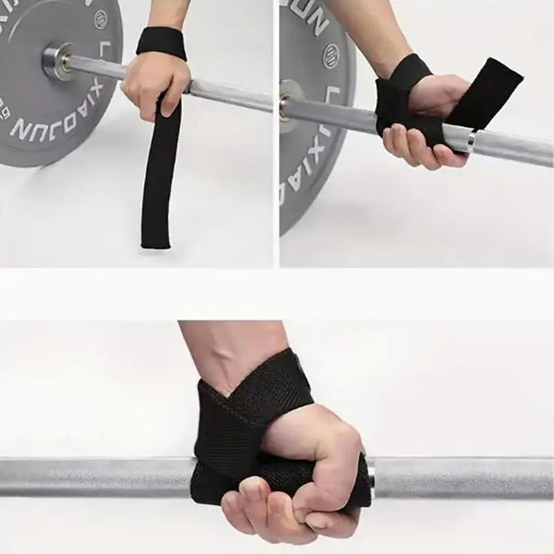Weight Lifting Wrist Straps Bodybuilding Hand Grip Wrap Gym Workout Dumbbell Crossfit Fitness Equipment Exercise Training ToolEstaliosFitEstaliosFit184448165;2026057;1778180232ACmDB