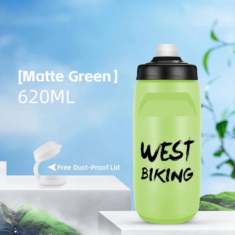 WEST BIKING Cycling Water Bottle 620 - 750ML Portable Sports Soft Flask MTB Road Bike Bottle Running Gym Fitness Bottle 6 ColorsEstaliosFitEstaliosFit183652493;20260421;1776809385JACzT