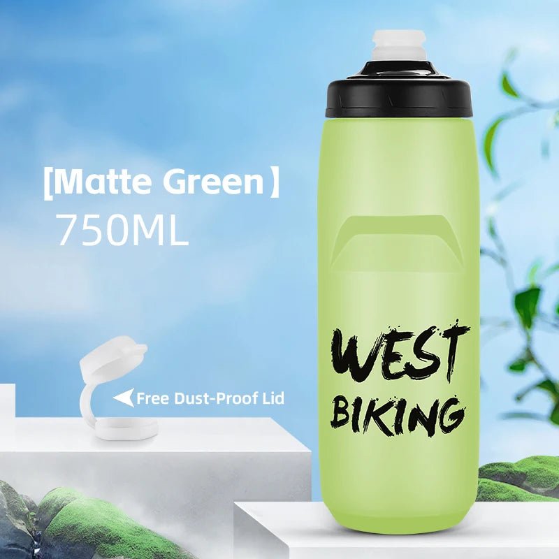 WEST BIKING Cycling Water Bottle 620 - 750ML Portable Sports Soft Flask MTB Road Bike Bottle Running Gym Fitness Bottle 6 ColorsEstaliosFitEstaliosFit183652498;20260421;1776809385lUIuQ
