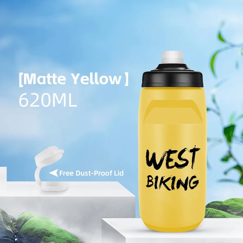 WEST BIKING Cycling Water Bottle 620 - 750ML Portable Sports Soft Flask MTB Road Bike Bottle Running Gym Fitness Bottle 6 ColorsEstaliosFitEstaliosFit183652489;20260421;1776809385VeMS8