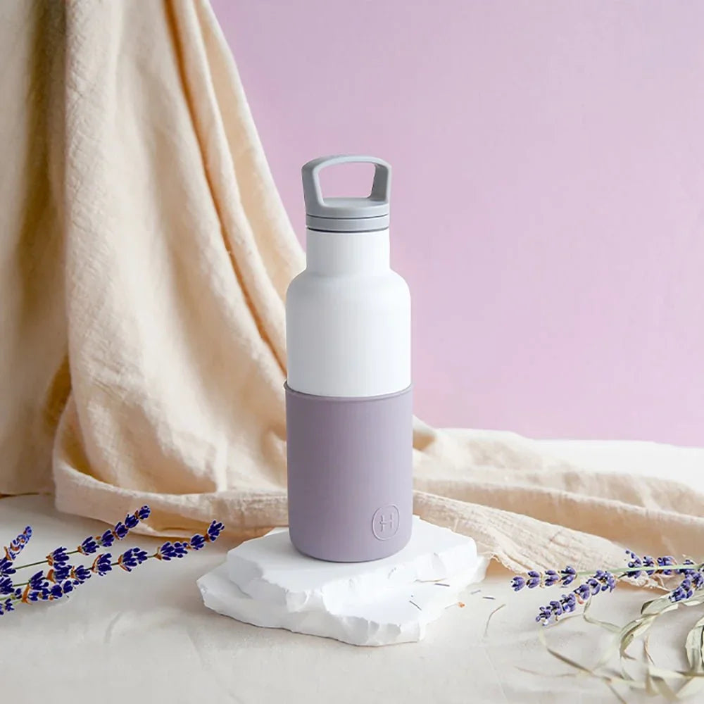 White - Mist Violet 16 OzHYDY® Reusable Water Bottles With InfuserBottleEstaliosFitBWS_P436US