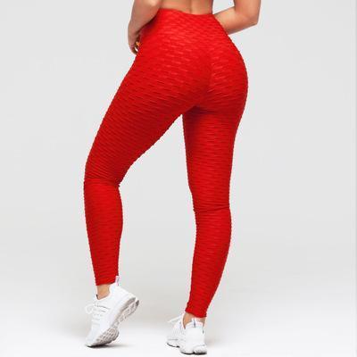 EstaliosFit Women's High-Waist Fitness Leggings – Polyester Knit, Sizes S–XL.