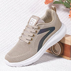 Women's Ultra-Light Shock-Absorbing Running Shoes – Breathable Athletic Sneakers.
