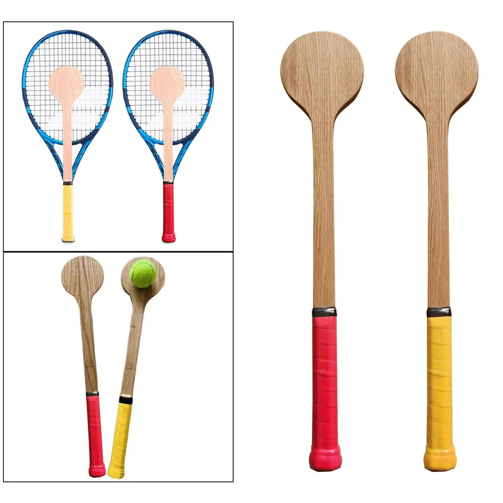Wooden Tennis Sweet Spot Training Pointer Swing Practice RacketEstaliosFitEstaliosFit184216829;2026052;1777696112tXAgC