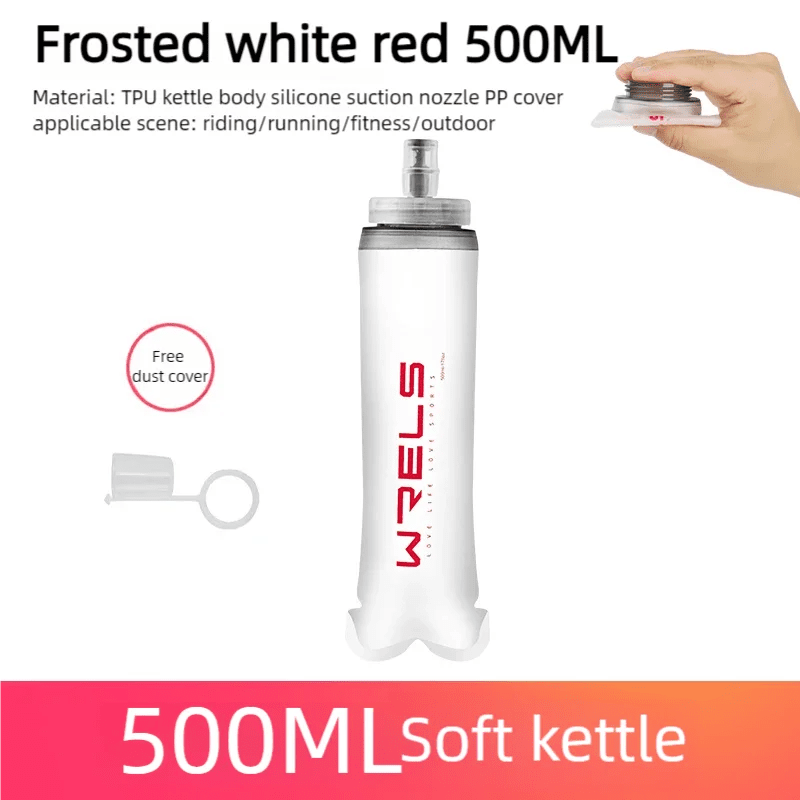 WRELS Sports Water Bottles BPA - Free Collapsible Soft Flask Running Camping Hiking Hydro Flask Soft Water Bottle for HydrationEstaliosFitEstaliosFit183652204;20260421;1776809361c4HUX