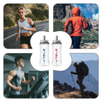 WRELS Sports Water Bottles BPA - Free Collapsible Soft Flask Running Camping Hiking Hydro Flask Soft Water Bottle for HydrationEstaliosFitEstaliosFit183652039;20260421;1776809352DKWqz