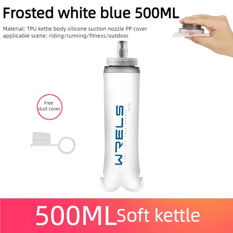 WRELS Sports Water Bottles BPA - Free Collapsible Soft Flask Running Camping Hiking Hydro Flask Soft Water Bottle for HydrationEstaliosFitEstaliosFit183652039;20260421;1776809352DKWqz