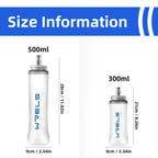 WRELS Sports Water Bottles BPA - Free Collapsible Soft Flask Running Camping Hiking Hydro Flask Soft Water Bottle for HydrationEstaliosFitEstaliosFit183652039;20260421;1776809352DKWqz