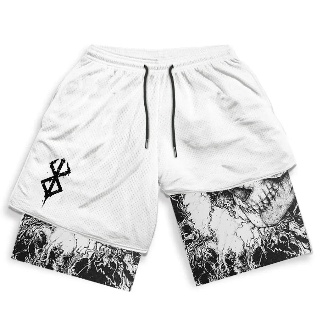 Y2K Summer Men Streetwear Anime Berserk Oversize Active Athletic Gym Short Pants Training Fitness Workout Track Shorts ClothesEstaliosFitEstaliosFit184448763;2026057;17781803505qQuX