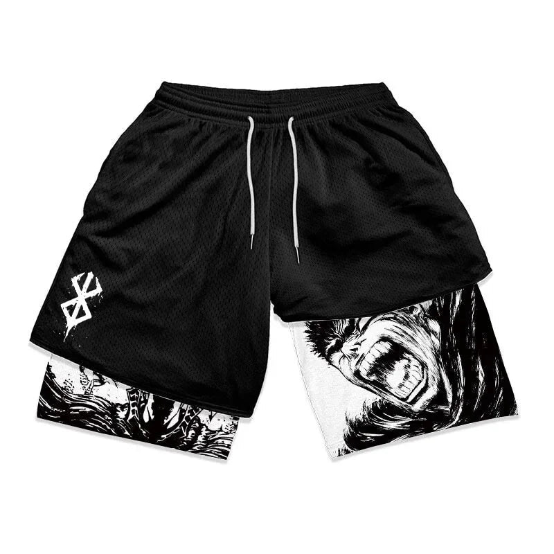Y2K Summer Men Streetwear Anime Berserk Oversize Active Athletic Gym Short Pants Training Fitness Workout Track Shorts ClothesEstaliosFitEstaliosFit184448754;2026057;1778180350oADrX