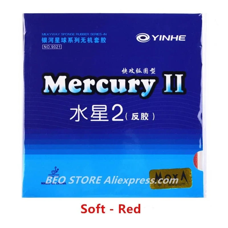 YINHE Mercury II / MERCURY 2 Table Tennis Rubber Galaxy Pips - In Original YINHE Ping Pong RubberEstaliosFitEstaliosFit183652038;20260421;1776809353NTNsA